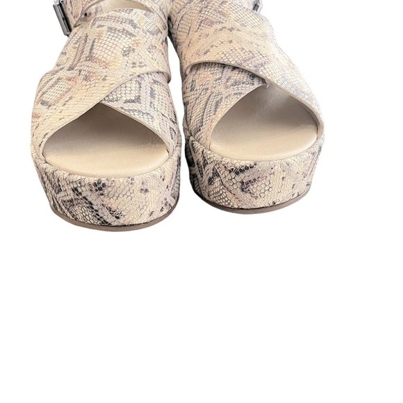 Amuse Society Matisse‎ Runaway Snake Platform Sandal size 8 - Picture 4 of 7